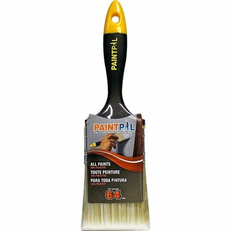 DYNAMIC PAINT PRODUCTS Dynamic 1 in. 25mm Paint Pal Flat Polyester Brush 09803